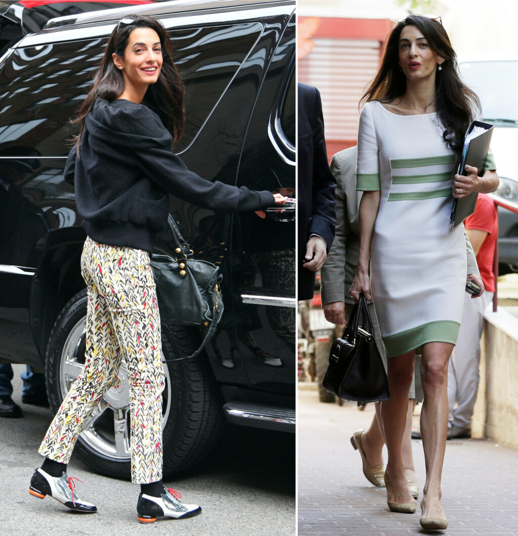 Modni stil Amal Clooney nekad i sad