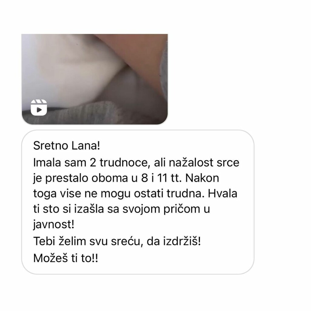 Poruke podrške Lani Jurčević