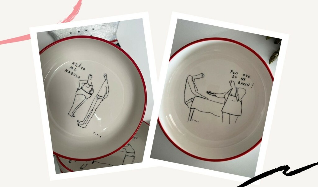 Tisjini Oni na tanjurima