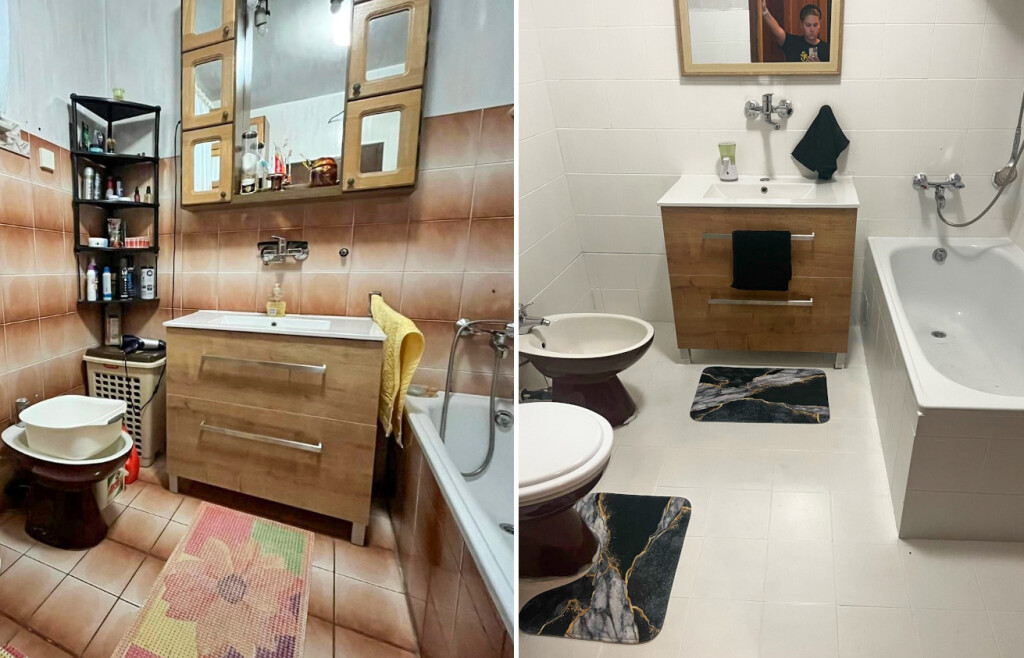 Policajka Sanja iz Slavonskog Broda napravila je makeover kupaonice za svega 80 eura - 6