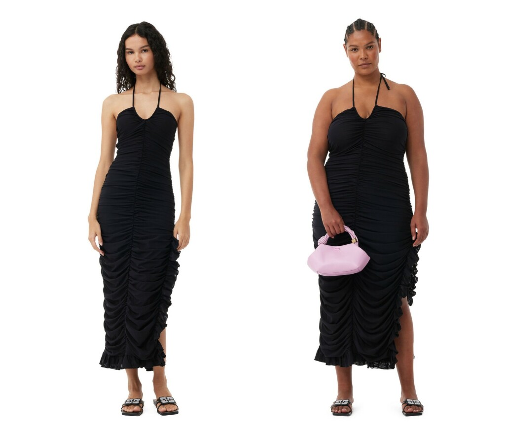 Ganni, crna haljina, 345 eura