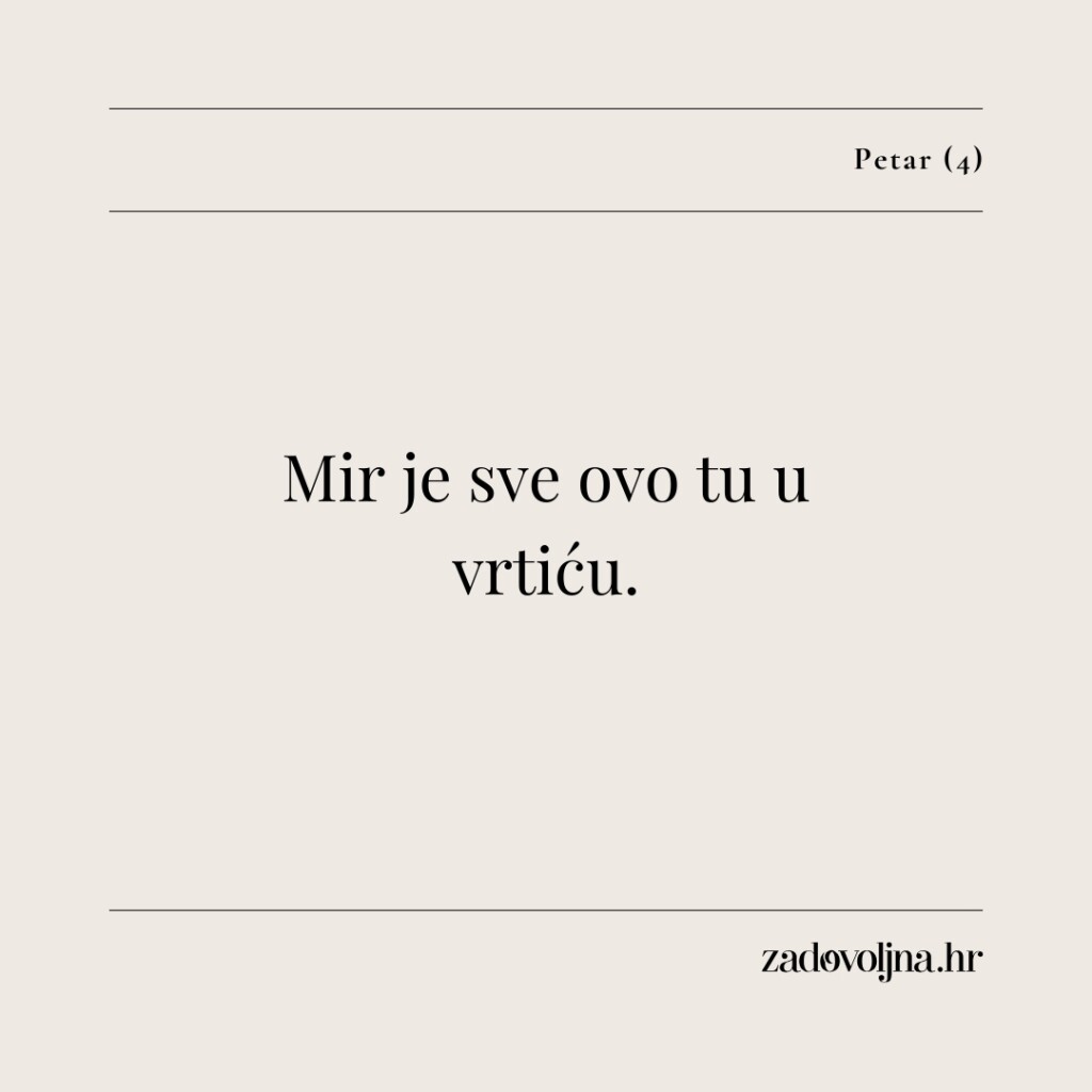 Dječji citati o miru - 19