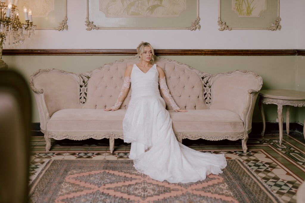 Fani Stipković u vjenčanici