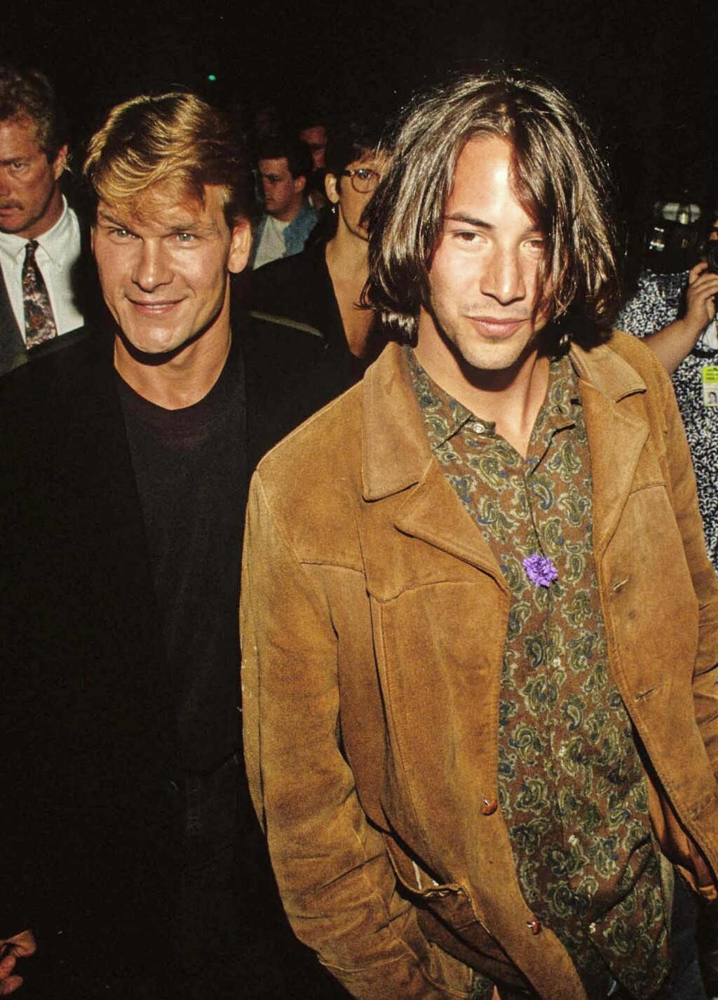 Patrick Swayze i Keanu Reeves 1991.