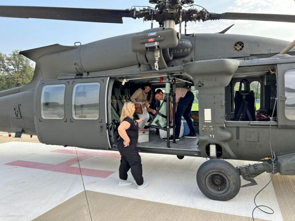 Helikopterom Black Hawk prevezeno srce za transplantaciju iz Zadra u Zagreb