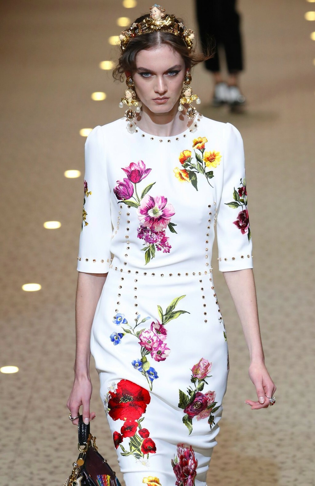 Haljina modne kuće Dolce & Gabbanas cvjetnim uzorkom