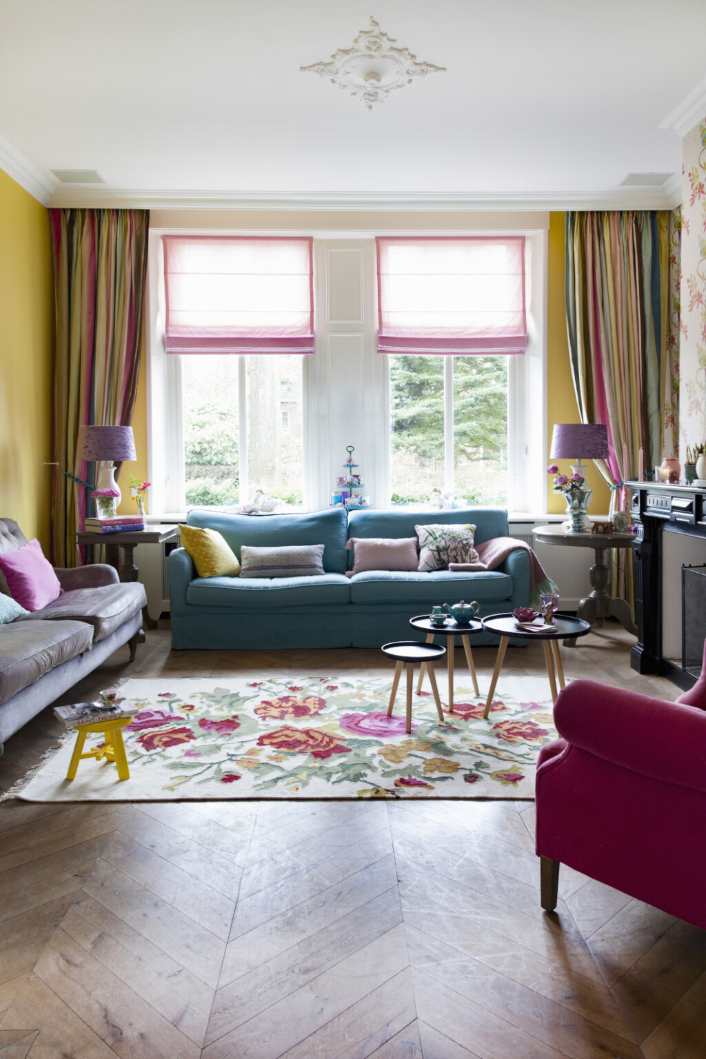 Dnevne sobe s tepisima