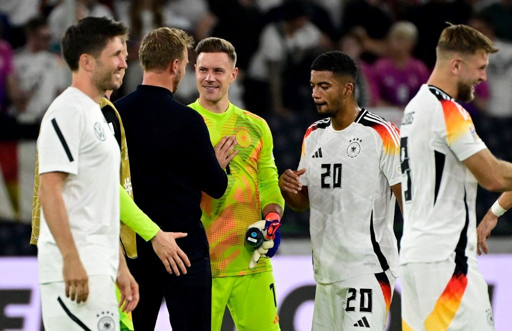 Julian Nagelsmann i Marc-Andre ter Stegen
