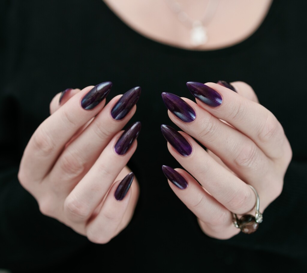 Nokti boje patlidžana