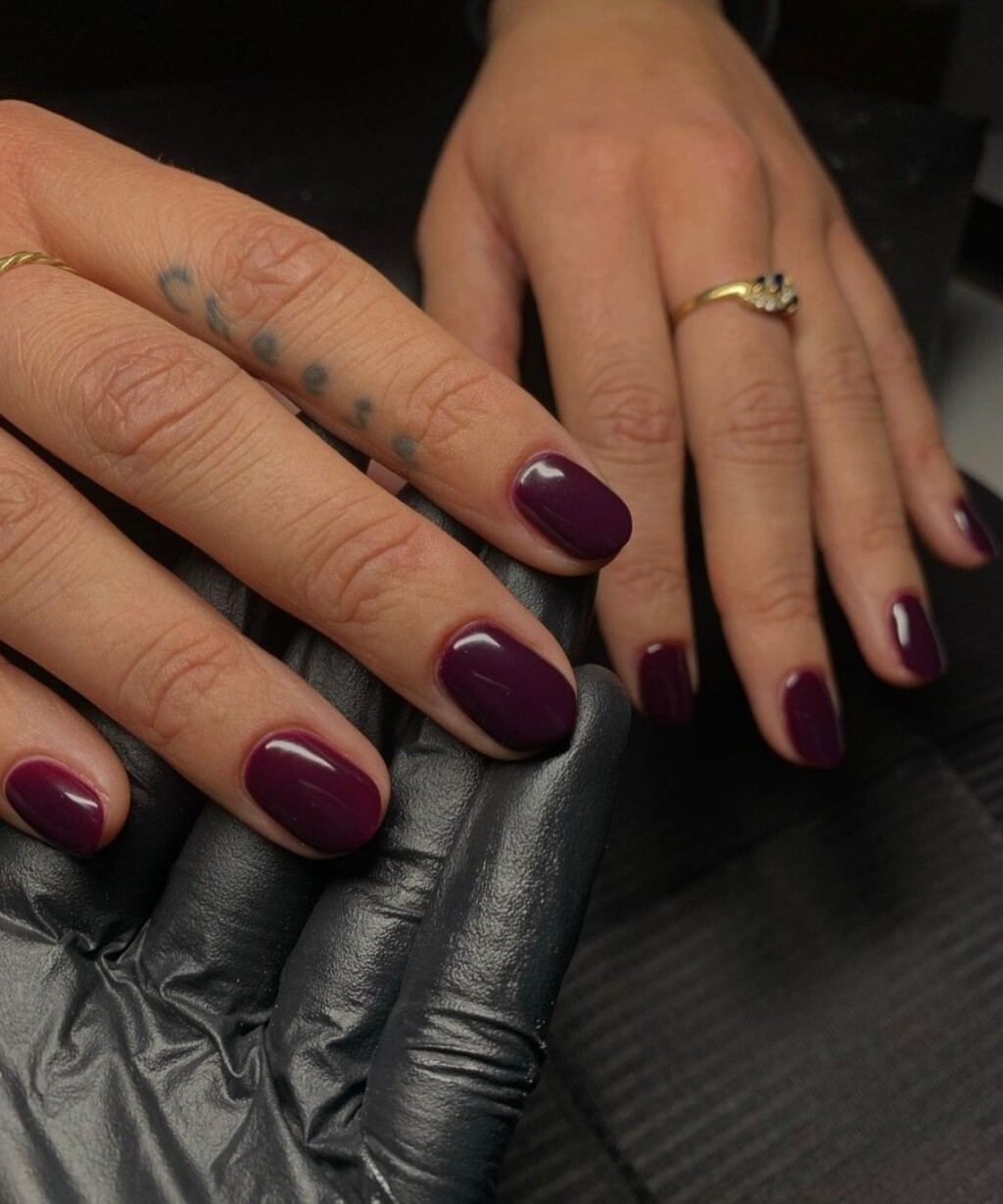 Nokti boje patlidžana