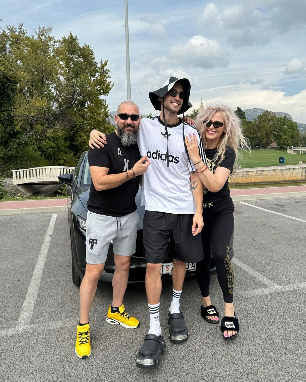 Luciano Plazibat s roditeljima - 1