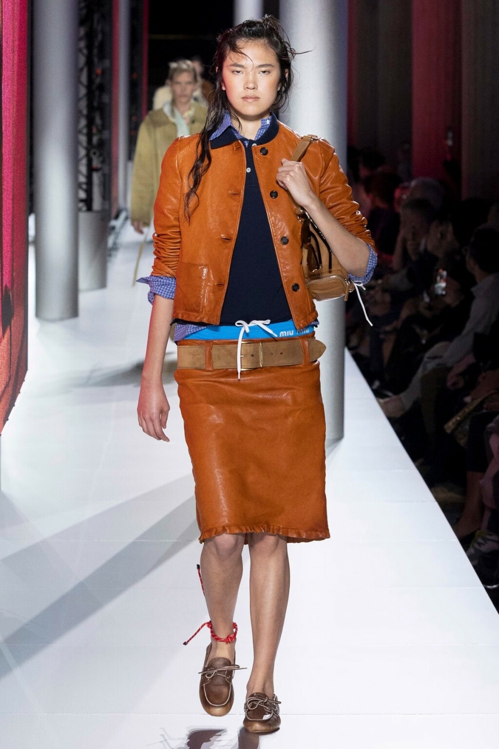 Brodske cipele na modnoj pisti