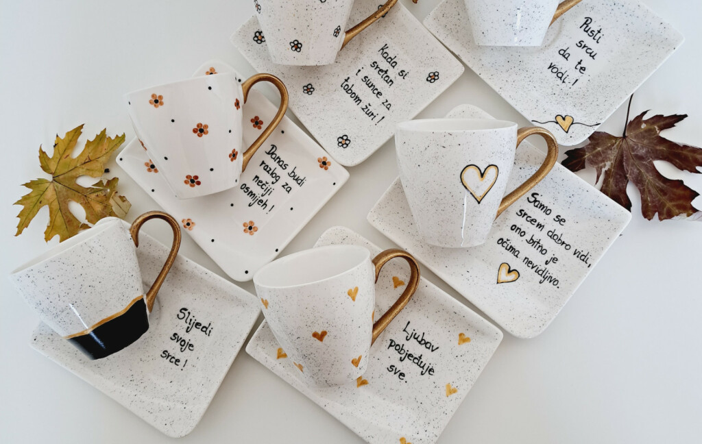 Hrvatski brend Pola srca ima prekrasne šalice i tanjuriće s toplim i inspirativnim natpisima - 17