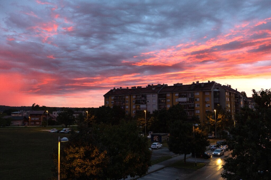 Spektakularan zagrebački izlazak sunca