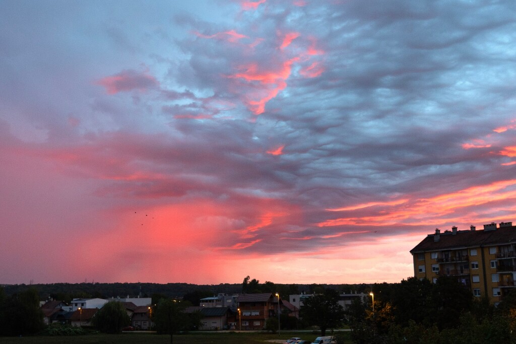 Spektakularan zagrebački izlazak sunca