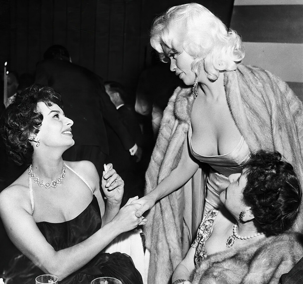 Sophia Loren i Jayne Mansfield - 2