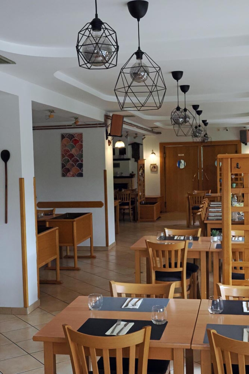 Unutrašnjost restorana Eva u Lokvama