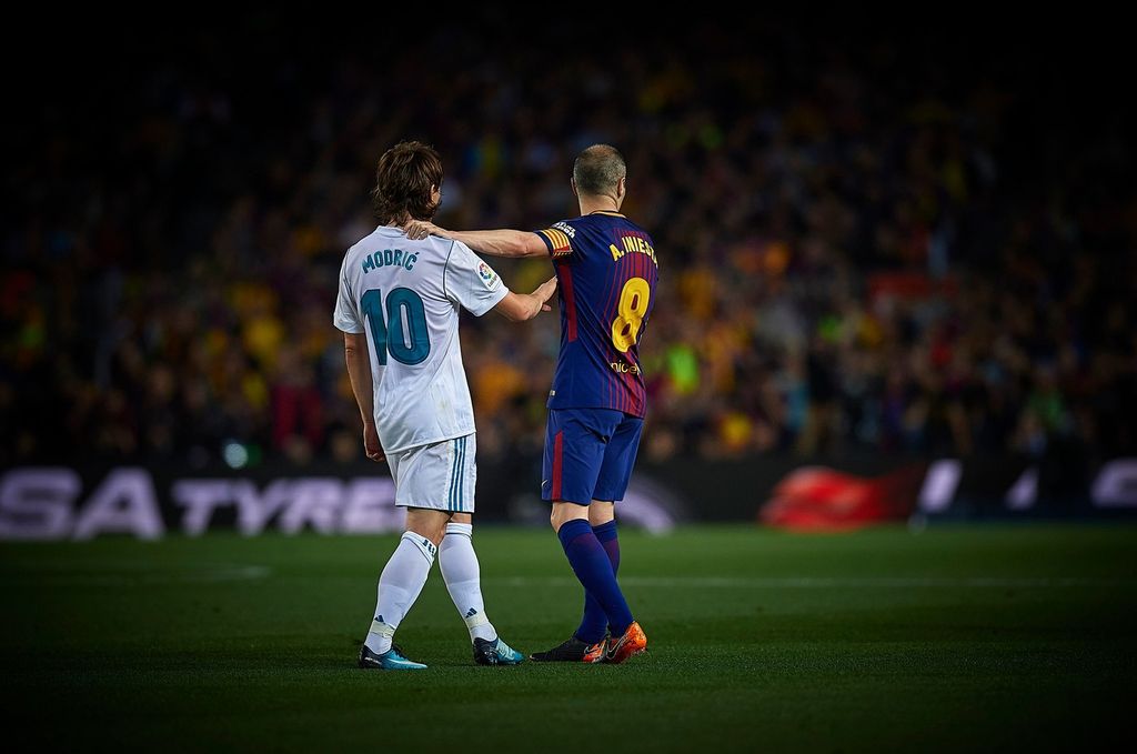 Modrić i Iniesta