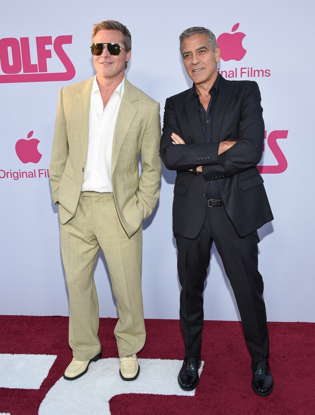 Brad Pitt i George Clooney na premijeri filma