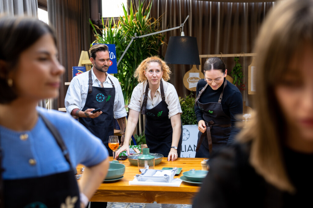 Italian chef weekend experience - tim Kadulja - Luka Nižetić, Janja Benić i Nastasja Chiara Petrić