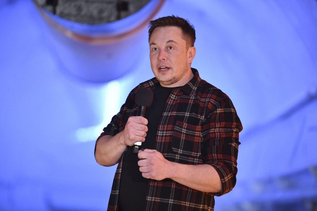 Elon Musk 2018. - 2