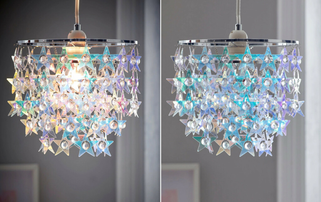 Luster sa zvjezdicama koje svjetlucaju u mraku - 5