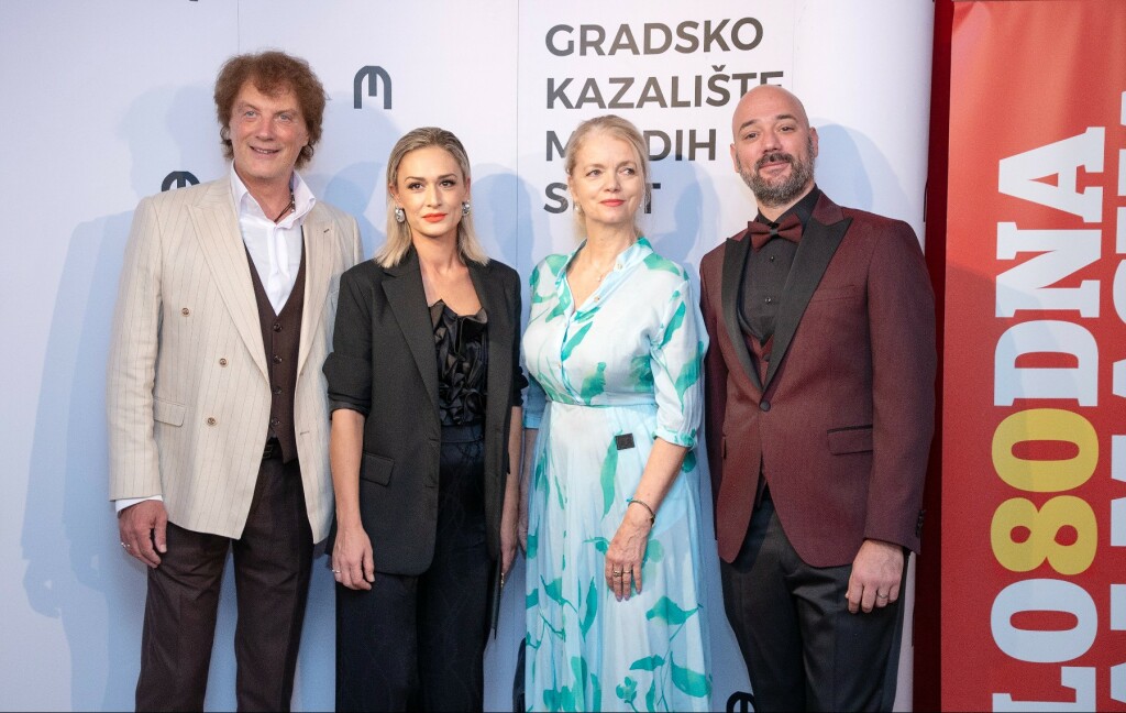 Vjekoslava Huljić na premijeri predstave