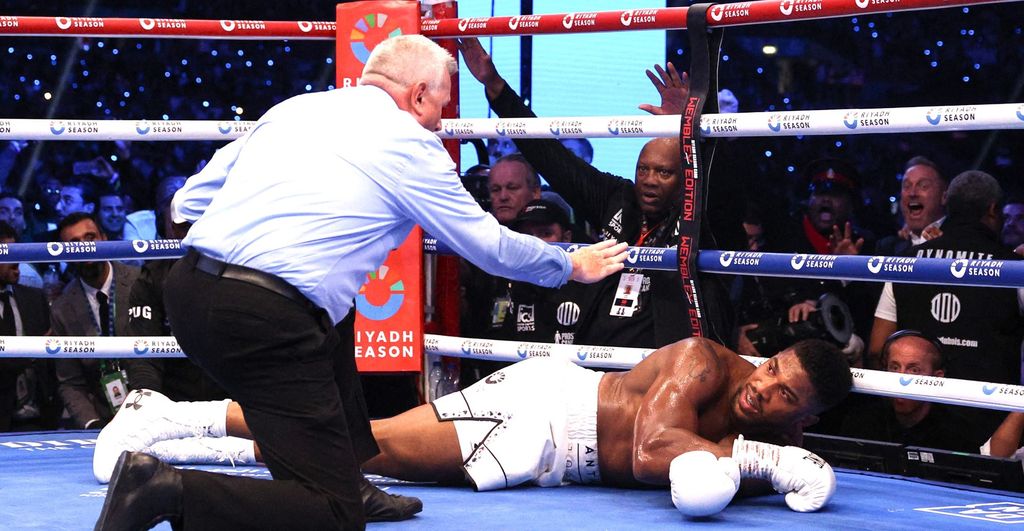 Anthony Joshua nokautiran