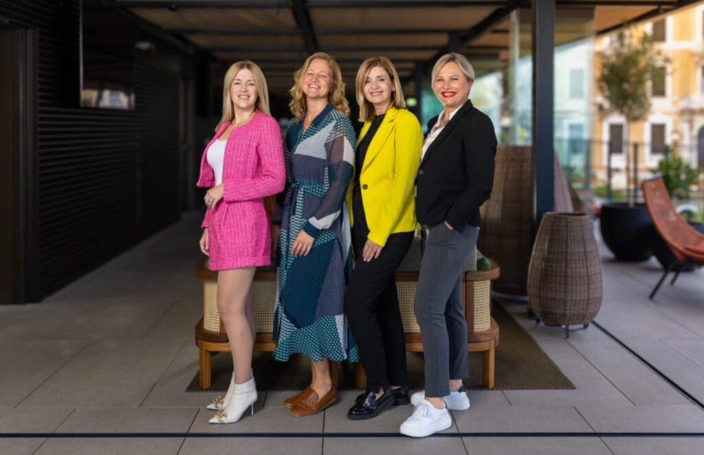 Marija Mažar, Anamaria Hauptfeld Schweitzer, Ermina Duraj, Jana Bubnič Arčanin