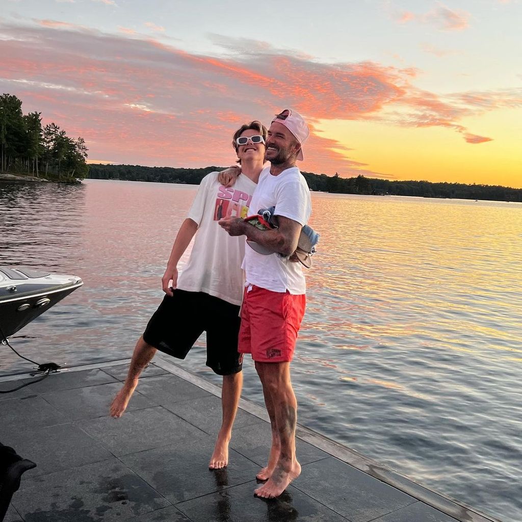 David i Cruz Beckham - 2