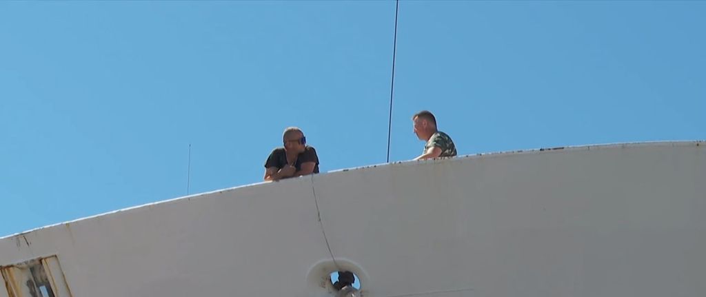 Aktivisti slave odlazak Moby Drea iz Splita - 4