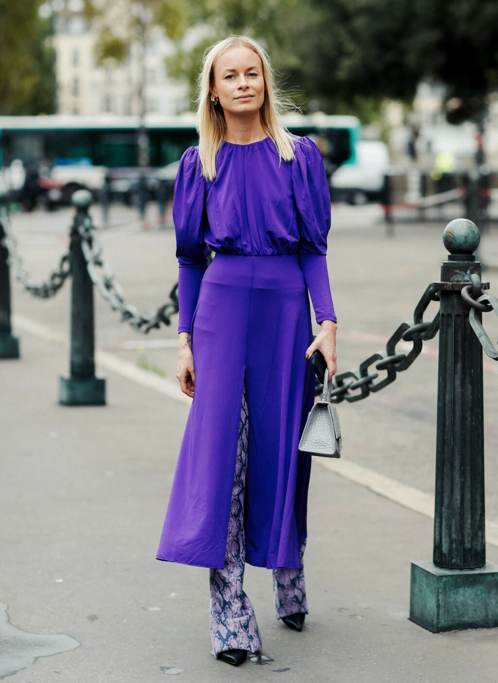 Spoj haljine i hlača u street style izdanju s Tjedna mode - 6