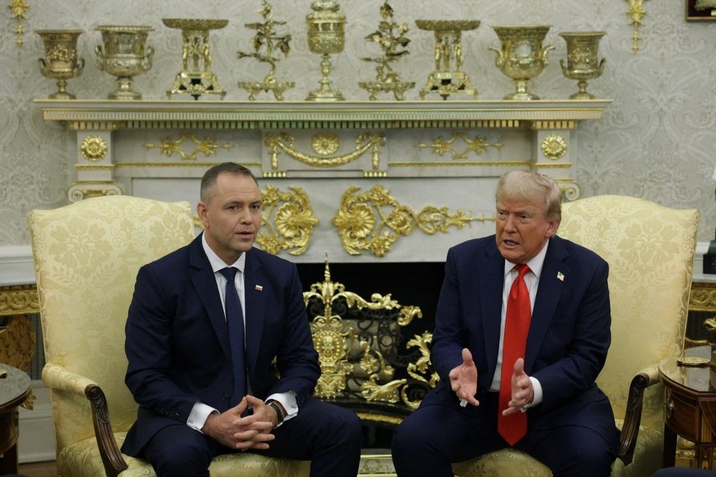 Donald Trump i Karol Nawrocki