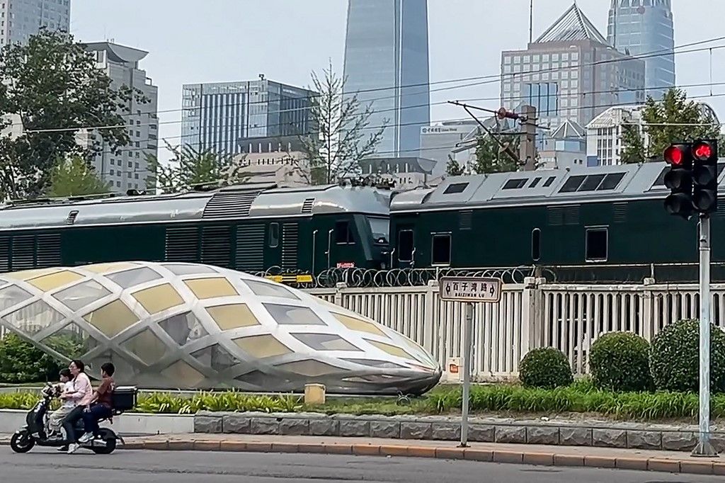 Kim Jong Un u svojem vlaku