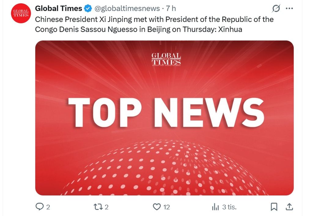 Aleksandar Vučić i objava na X-u