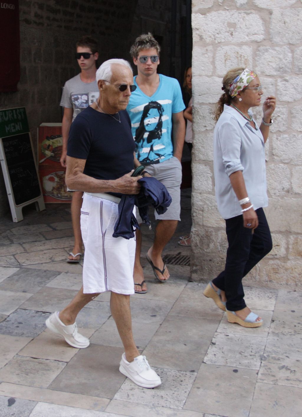 Giorgio Armani u Dubrovniku, 2009. godina