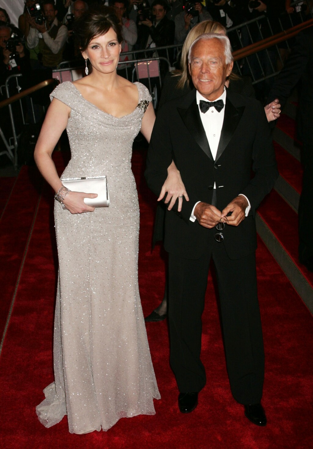 Julia Roberts u Armanijevoj haljini na Met Gali 2008.