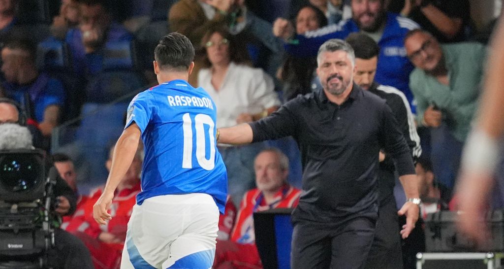 Giacomo Raspadori i Gennaro Gattuso