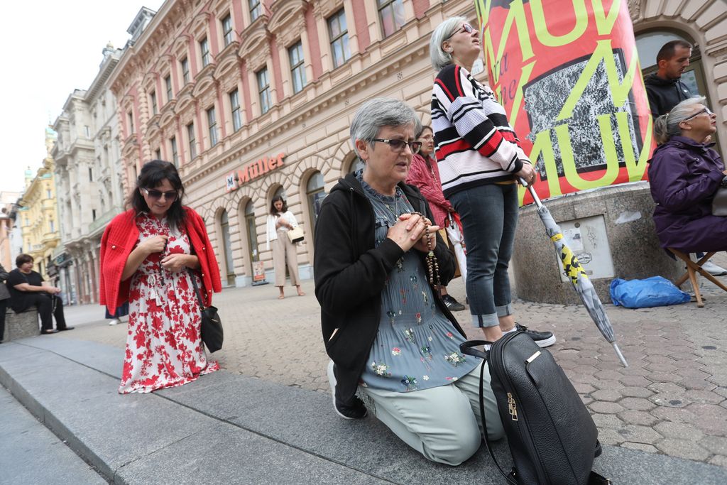 Molitelji u Zagrebu