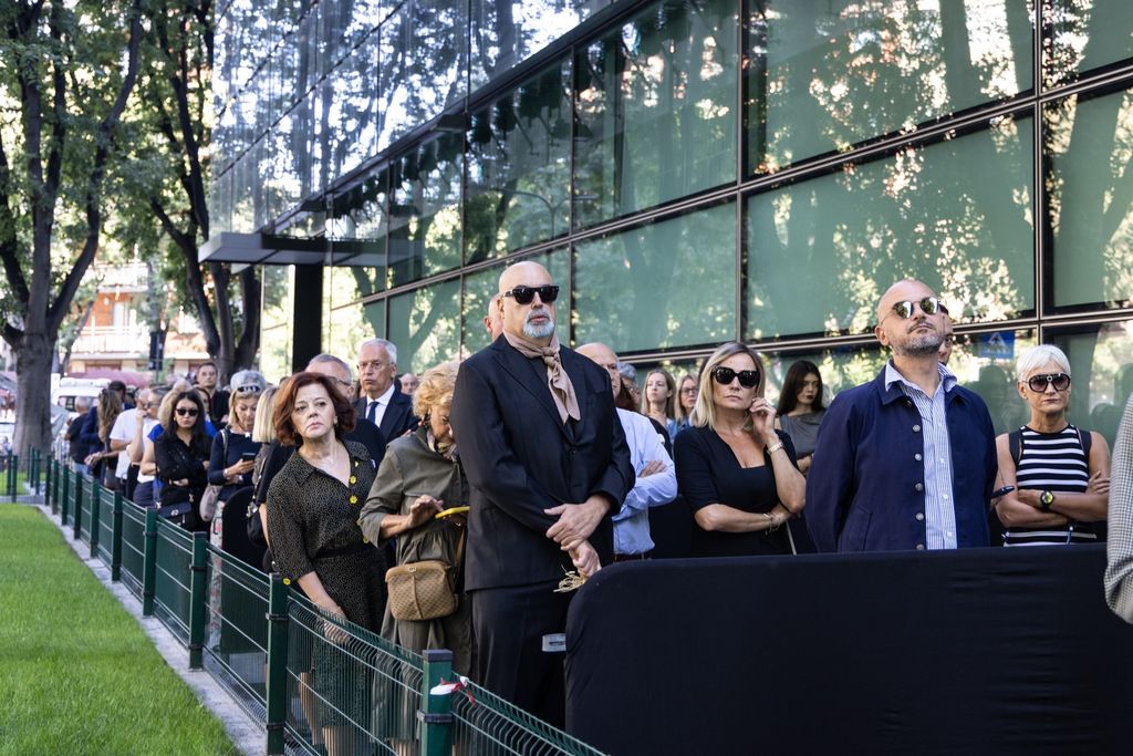 Giorgio Armani - opraštaju u Italiji