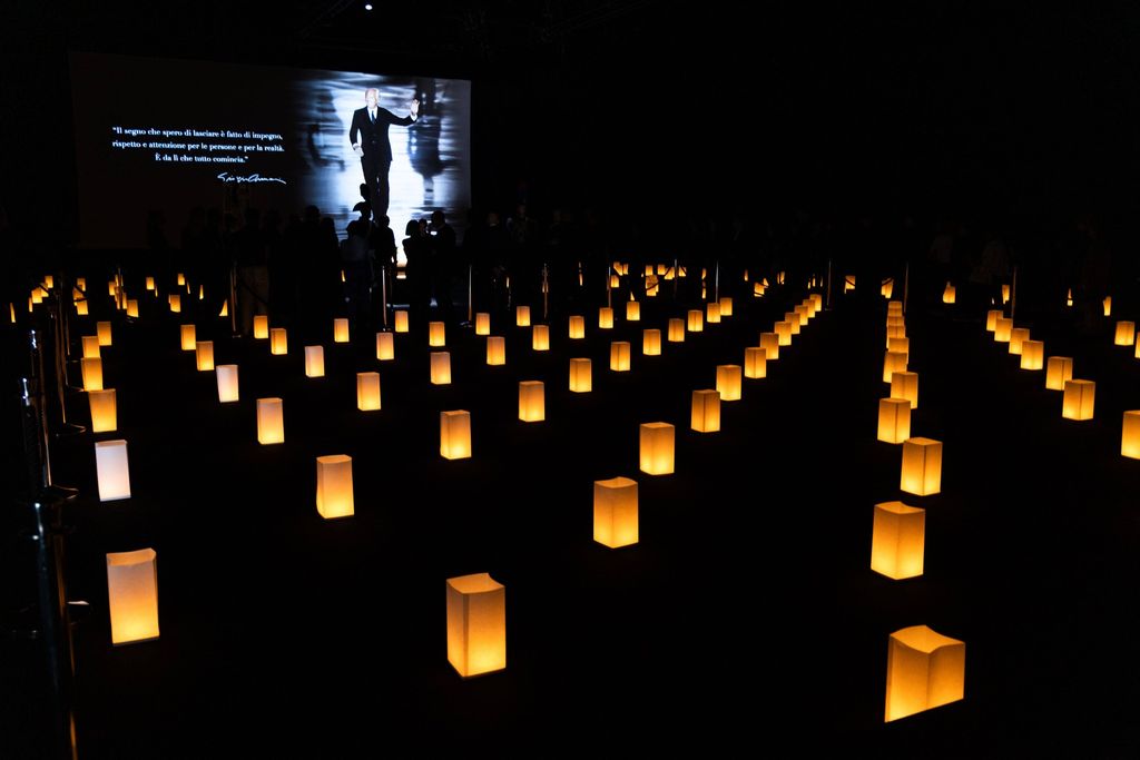 Giorgio Armani - opraštaju u Italiji