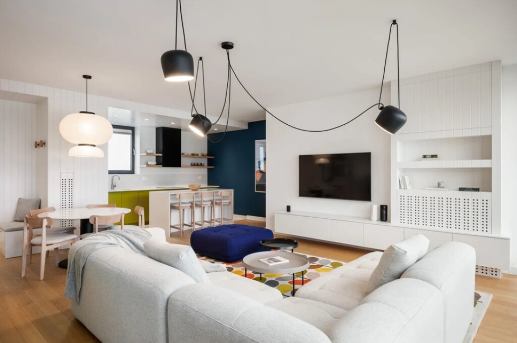 Stan za bračni par koji oduševljava detaljima