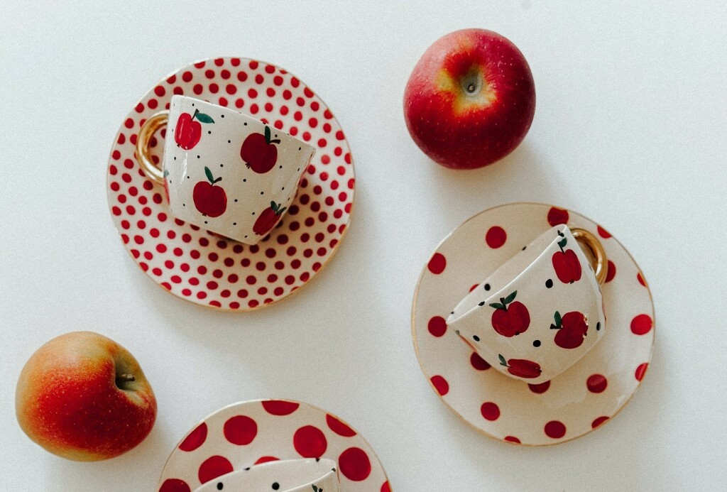 ChiaCups šalice s motivom jabuka