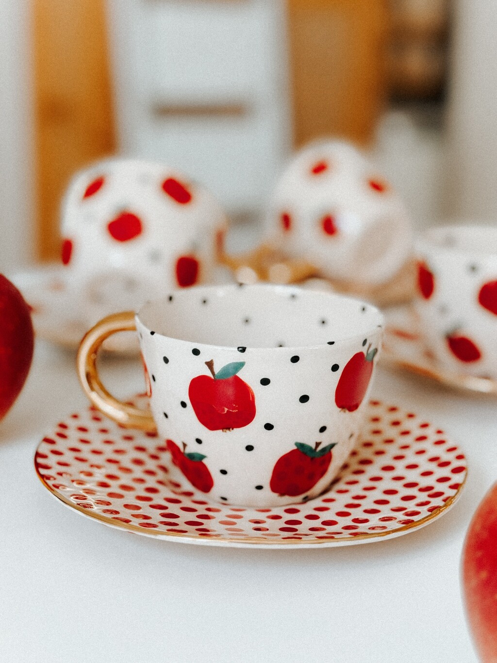 ChiaCups šalice s motivom jabuka