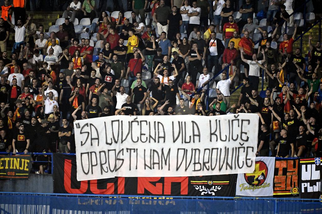 Poruka crnogorskih navijača o Dubrovniku