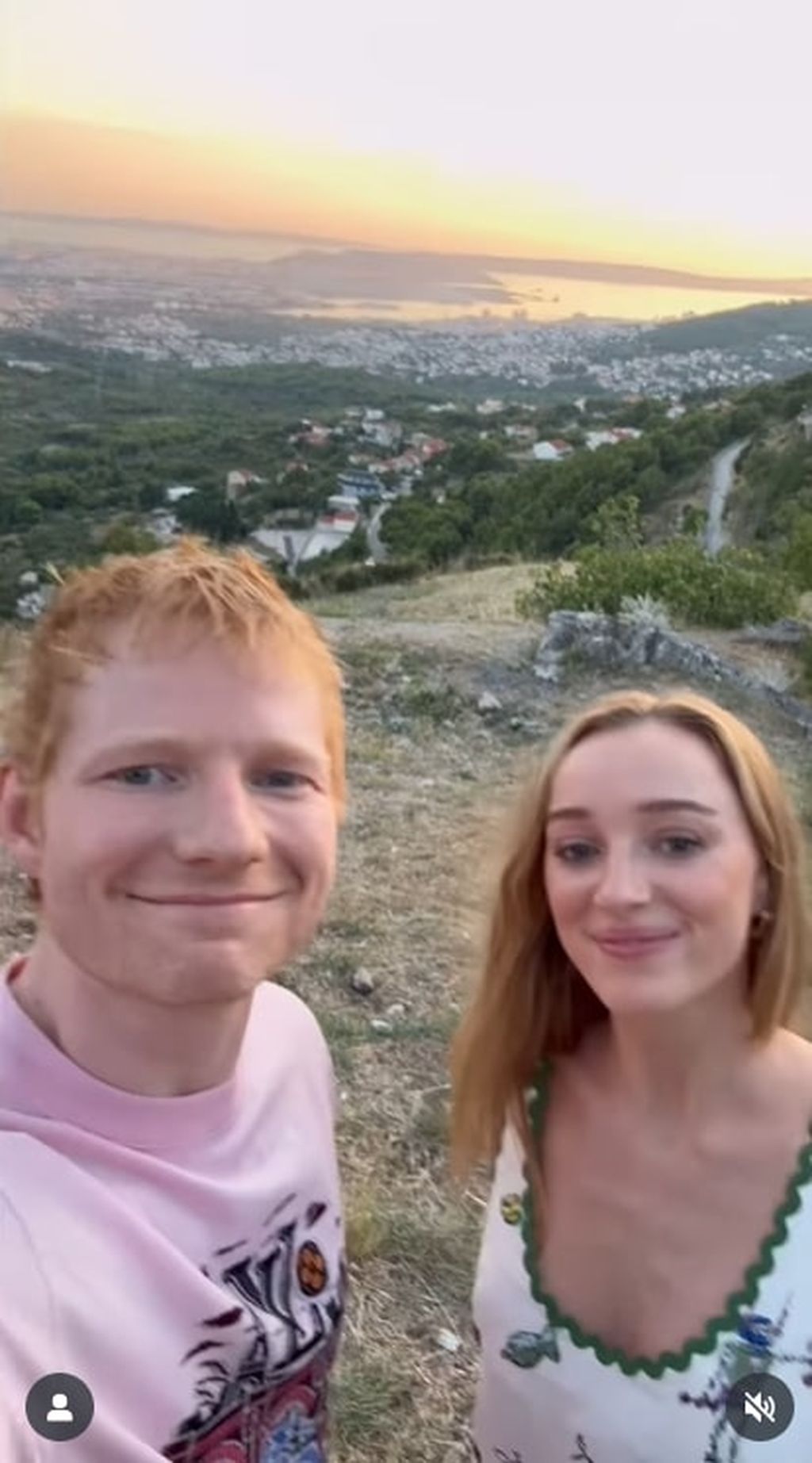 Ed Sheeran i Phoebe Dynevor - 2
