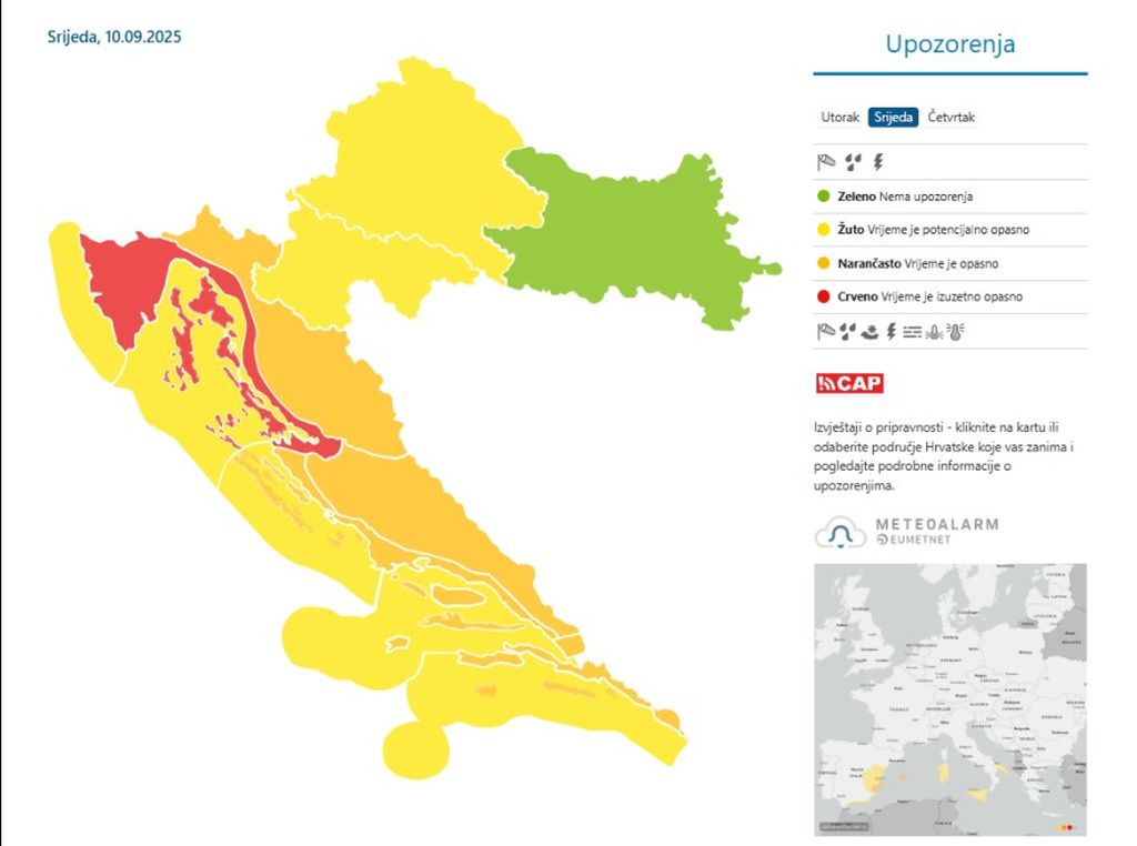 Prognoza količine oborina