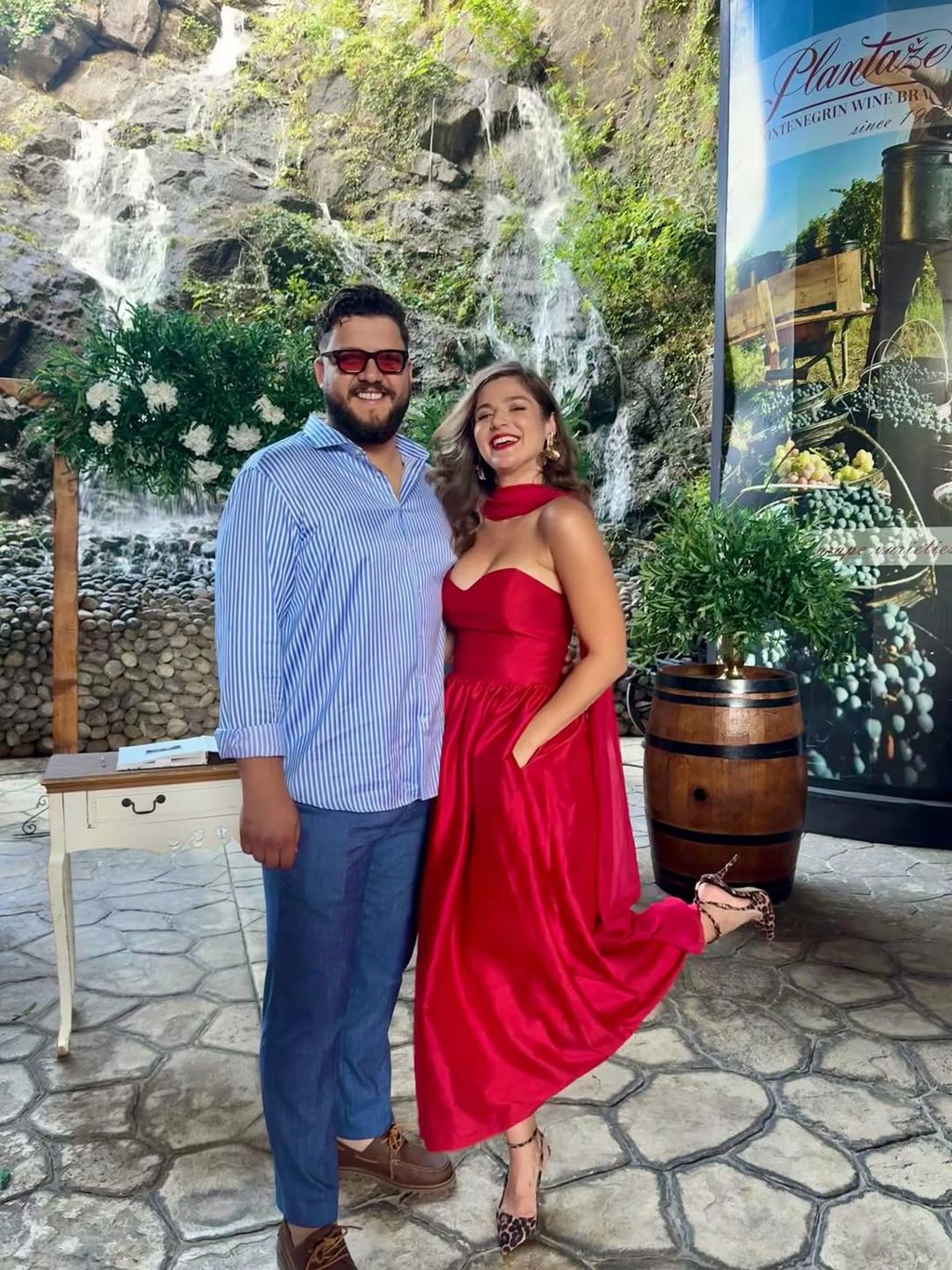 Zdravko Vukelić s djevojkom