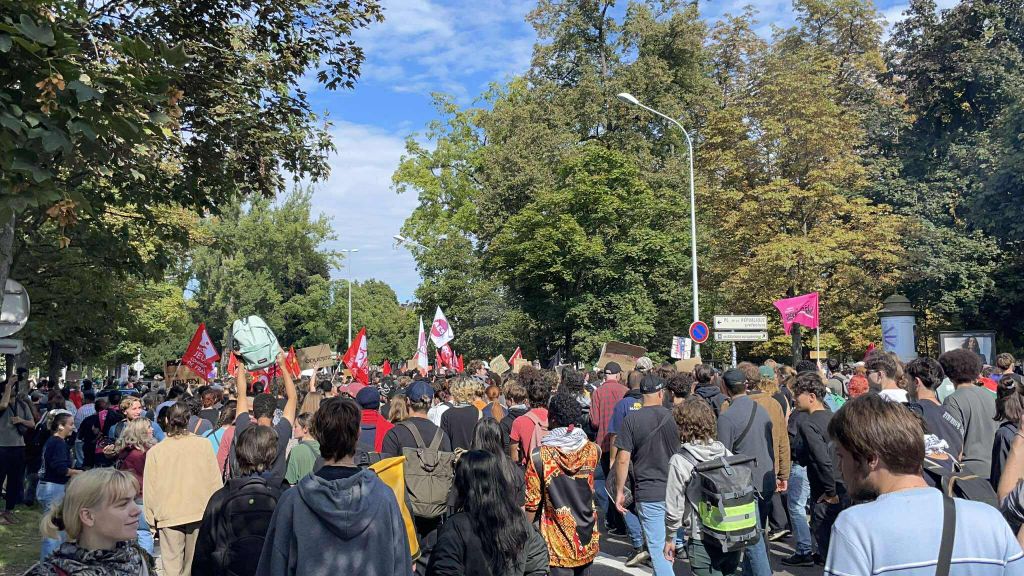 Prosvjed u Strasbourgu