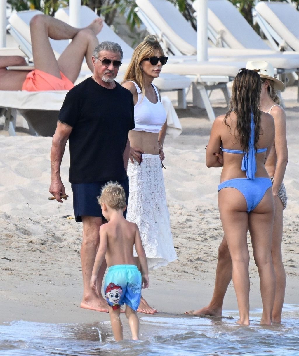 Sophia Rose Stallone, Sylvester Stallone